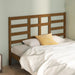 Sengegavl honningbrun 166x4x104 cm heltre furu