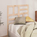 Sengegavl 81x4x104 cm heltre furu