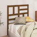 Sengegavl honningbrun 106x4x104 cm heltre furu