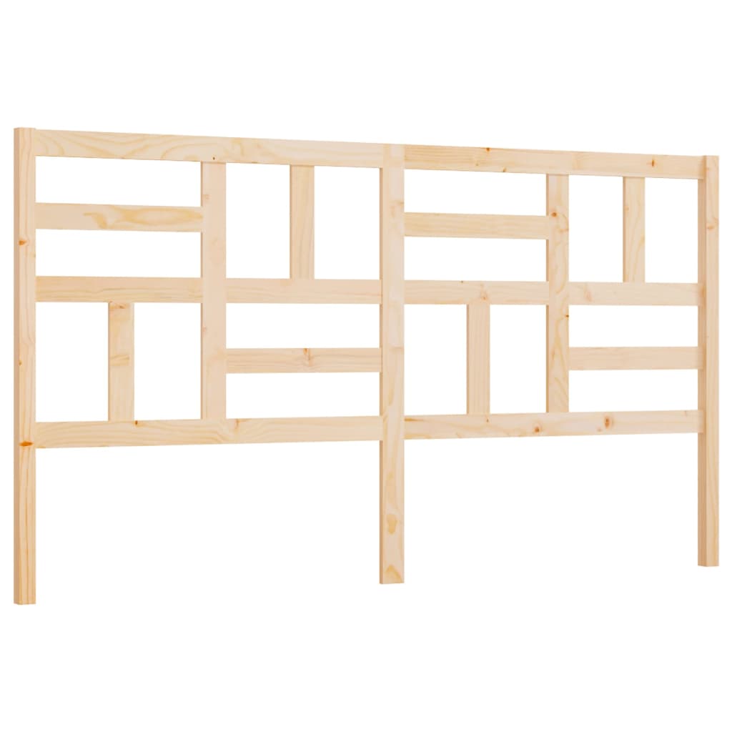 Sengegavl 206x4x104 cm heltre furu