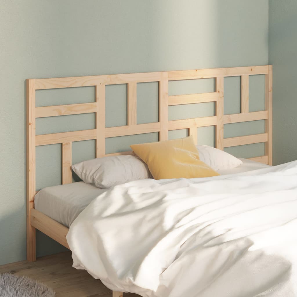 Sengegavl 206x4x104 cm heltre furu