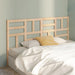 Sengegavl 206x4x104 cm heltre furu