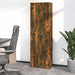 Kontorskap røkt eik 60x32x190 cm konstruert tre vidaXL