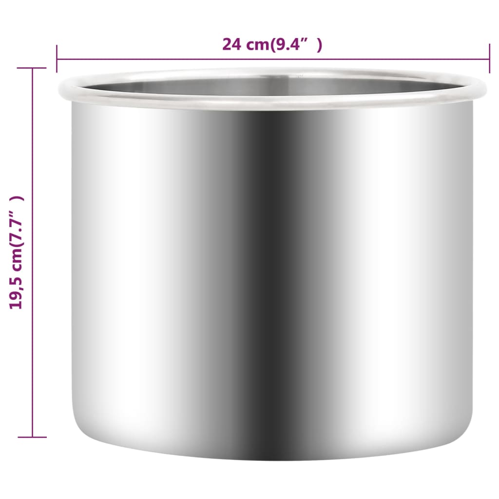 Vakuumkammer med 2-trinns pumpe 7,4 L vidaXL