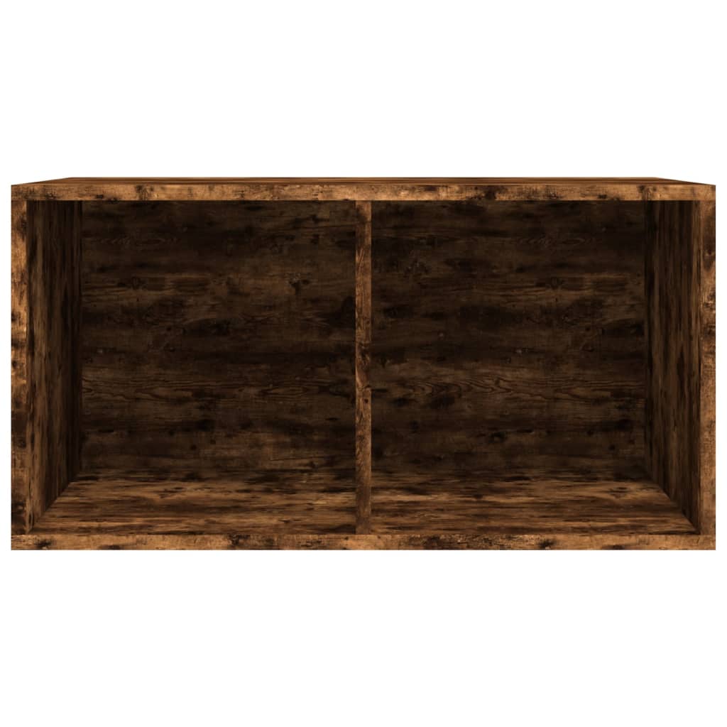 Oppbevaringsboks LP røkt eik 71x34x36 cm konstruert tre