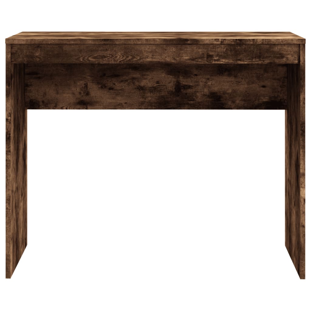 Skrivebord røkt eik 90x40x72 cm konstruert tre