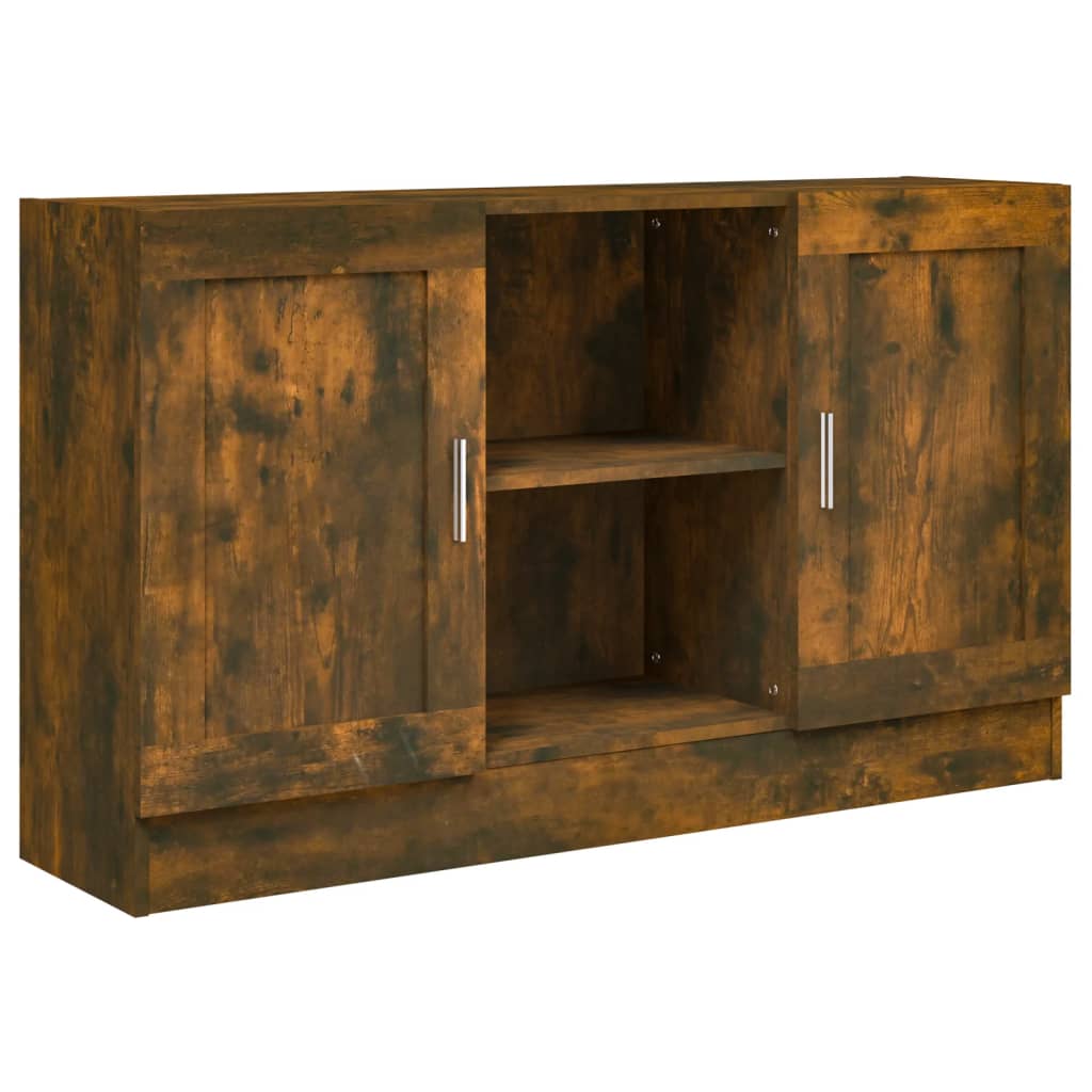 Skjenk røkt eik 120x30,5x70 cm konstruert tre
