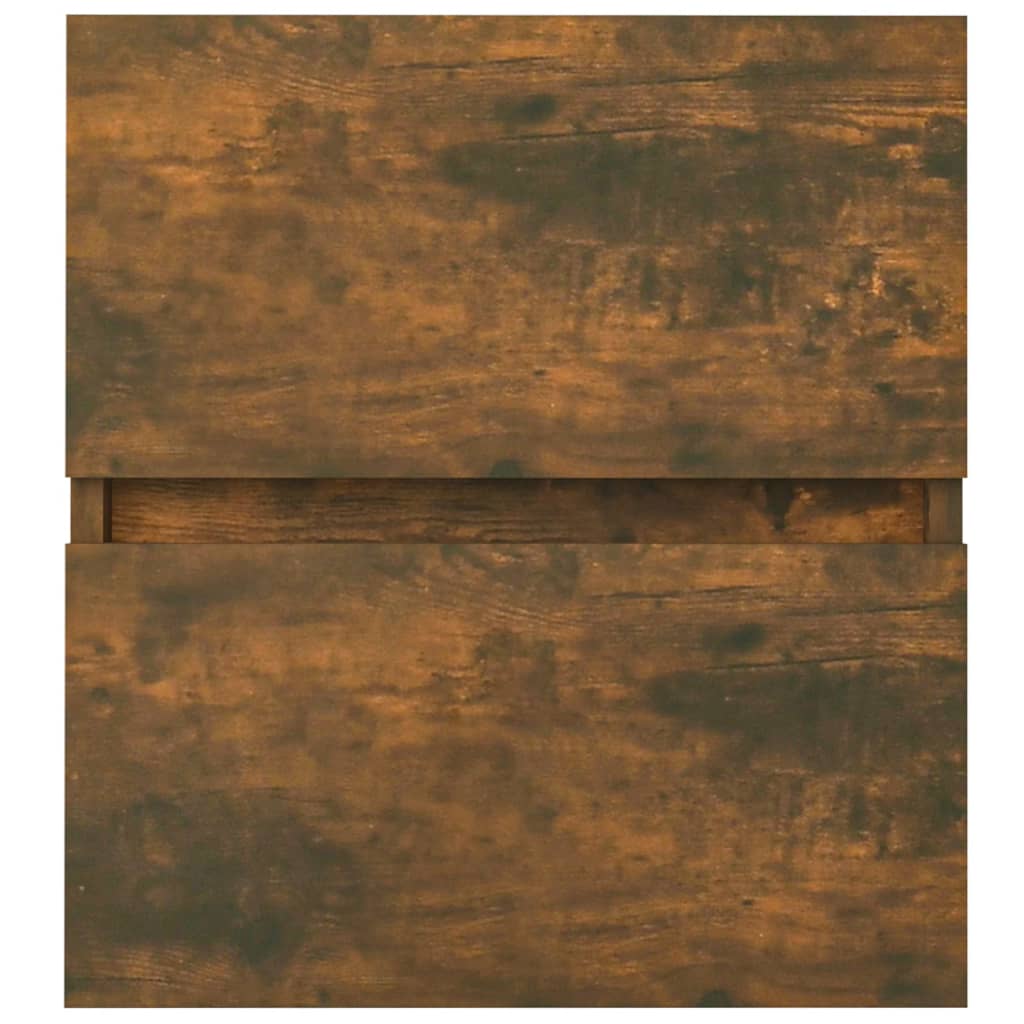 Servantskap røkt eik 41x38,5x45 cm konstruert tre