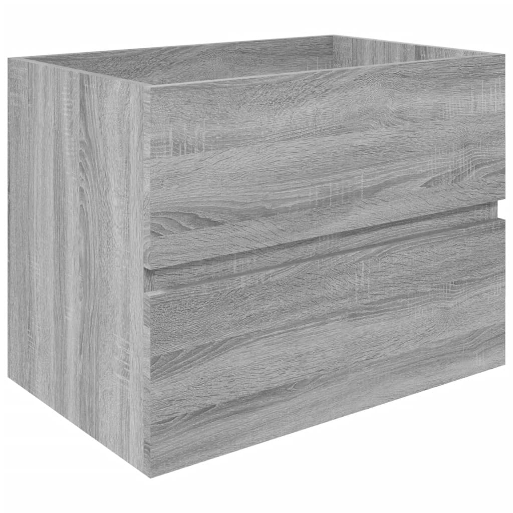 Servantskap grå sonoma 60x38,5x45 cm konstruert tre