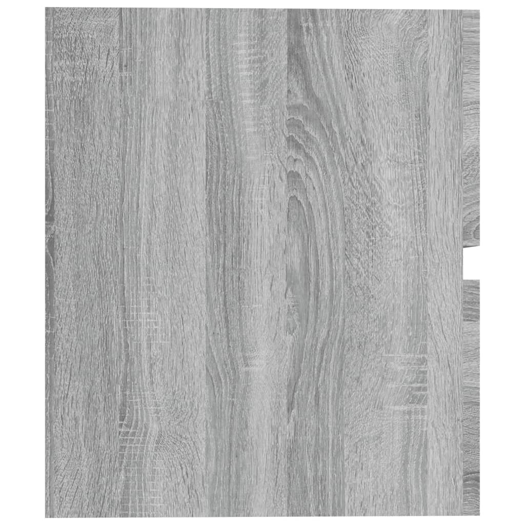 Servantskap grå sonoma 60x38,5x45 cm konstruert tre