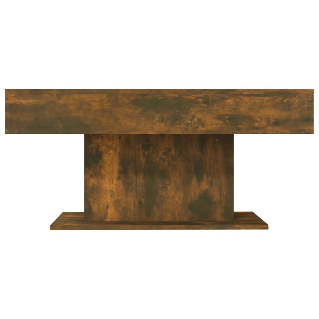 Salongbord røkt eik 96x50x45 cm konstruert tre