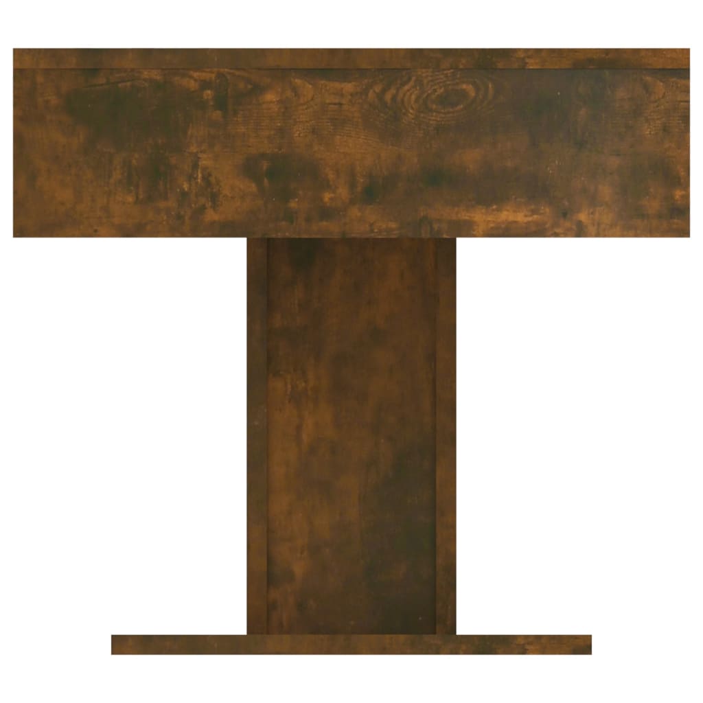 Salongbord røkt eik 96x50x45 cm konstruert tre