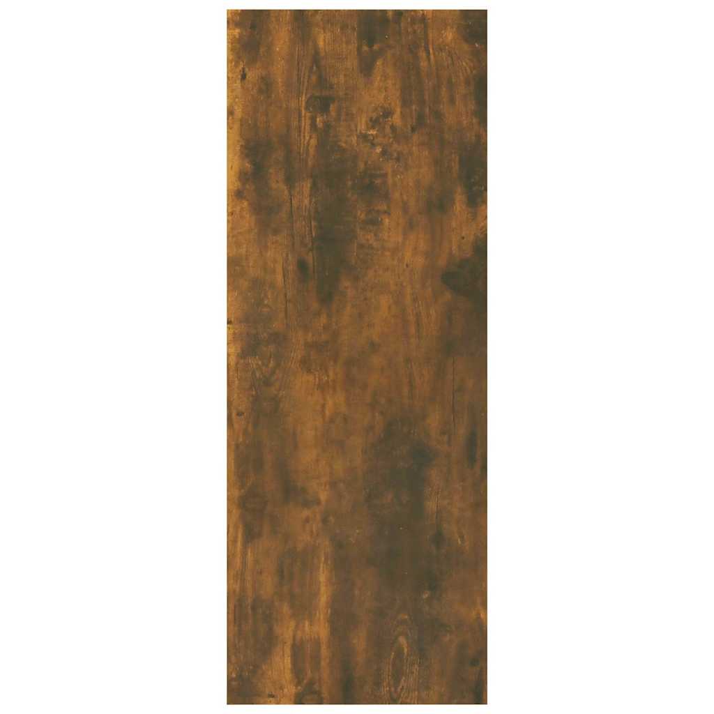 Konsollbord røkt eik 105x30x80 cm konstruert tre