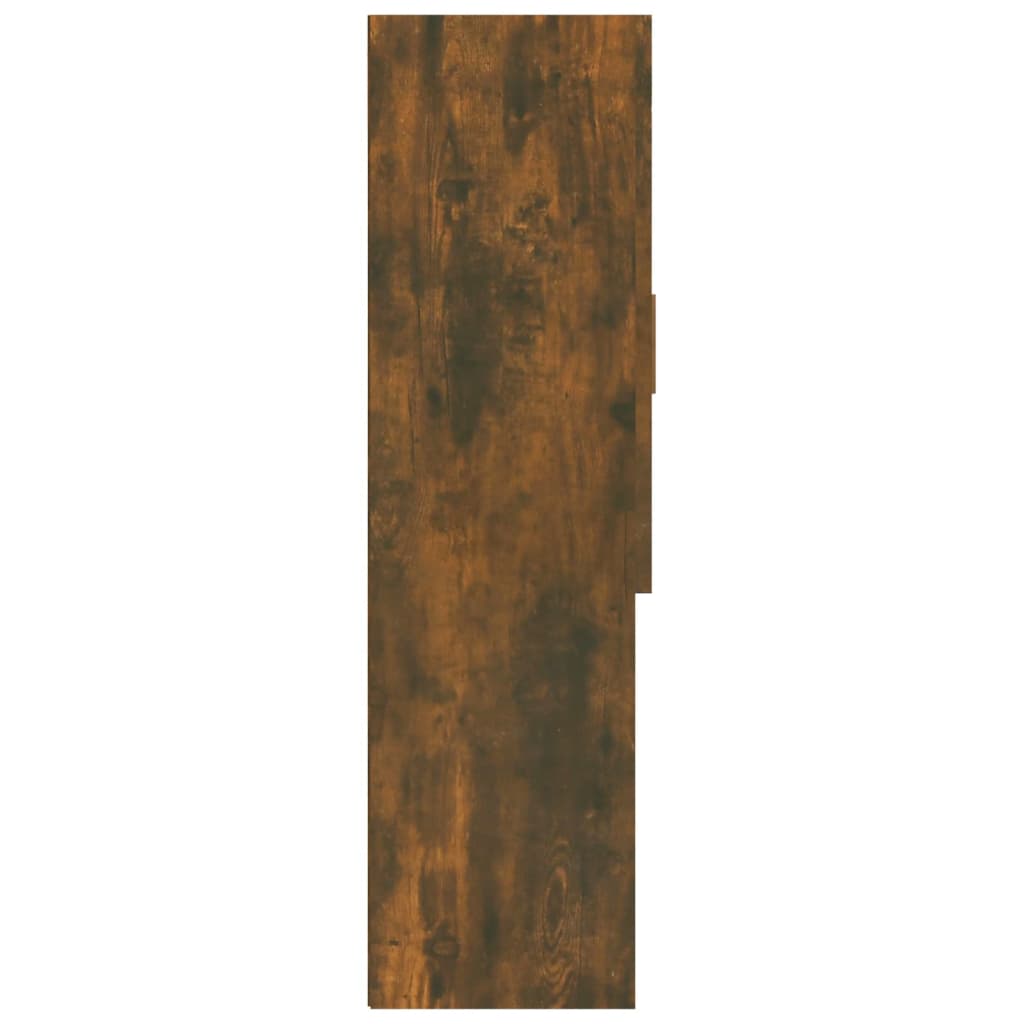 Vaskemaskinskap røkt eik 70,5x25,5x90 cm