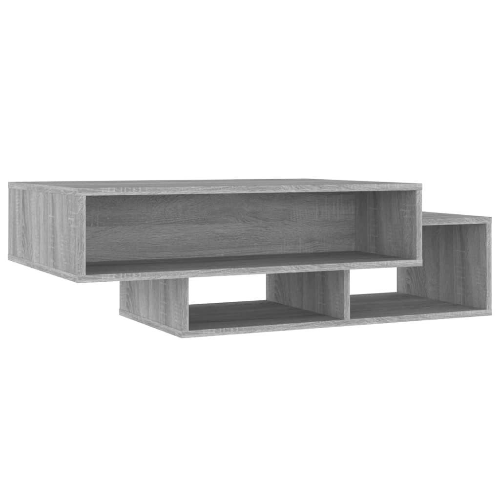 Salongbord grå sonoma 105x55x32 cm konstruert tre