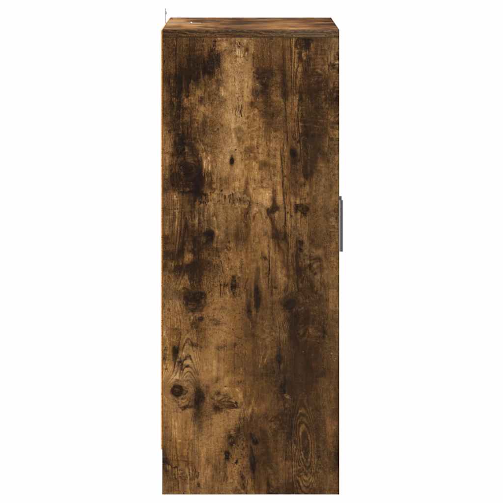 Skohylle røkt eik 60x35x92 cm konstruert tre