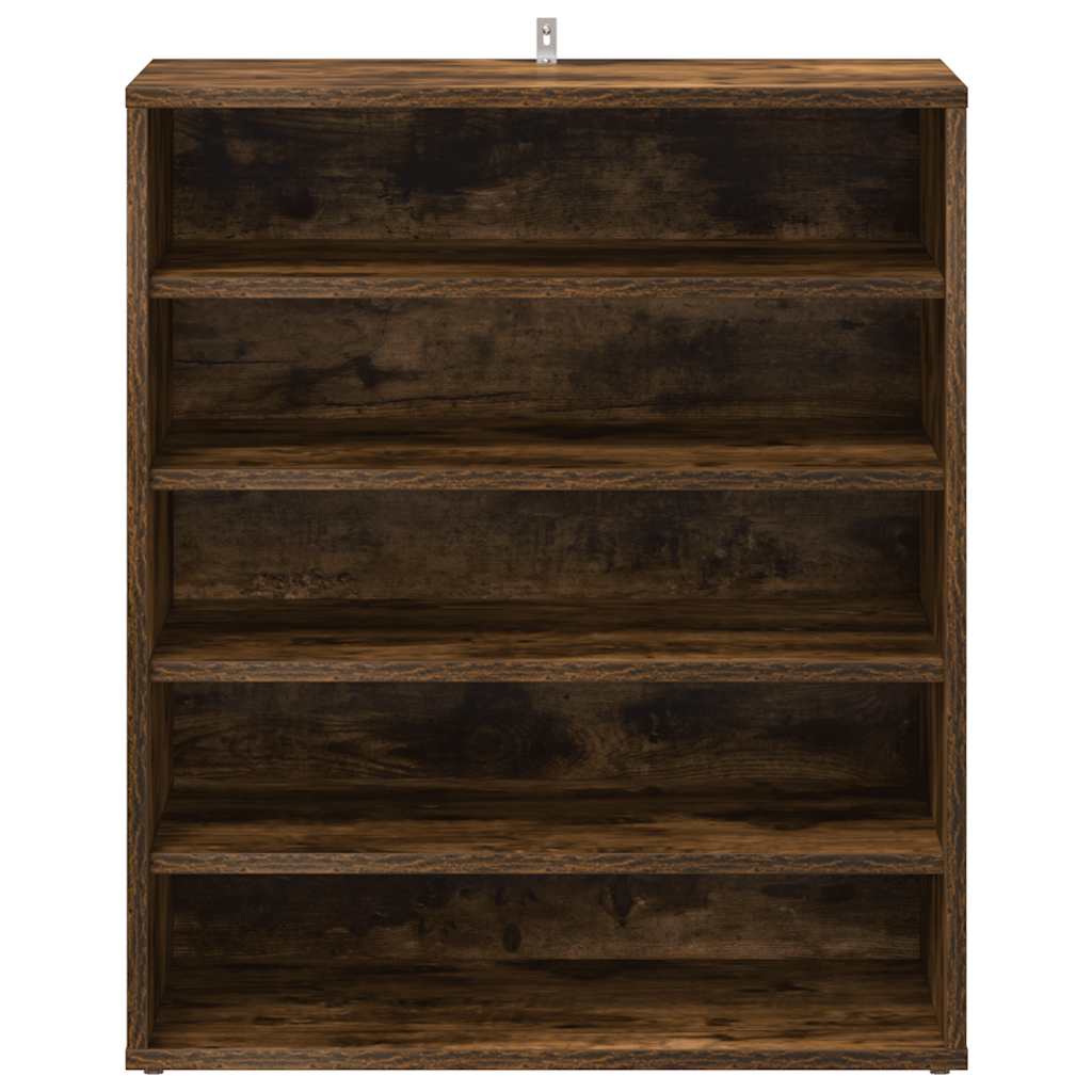 Skohylle grå sonoma 60x35x70 cm konstruert tre