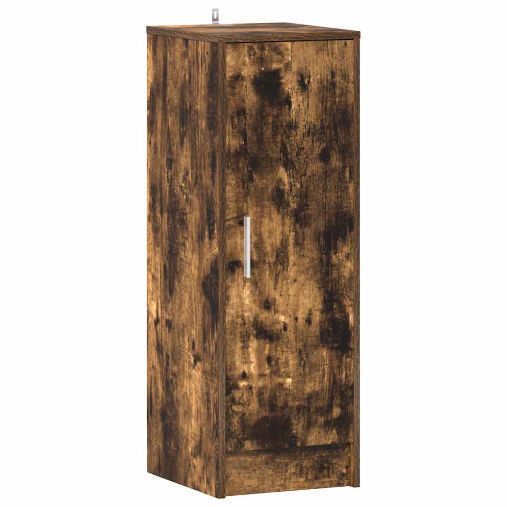 Skohylle røkt eik 32x35x92 cm konstruert tre