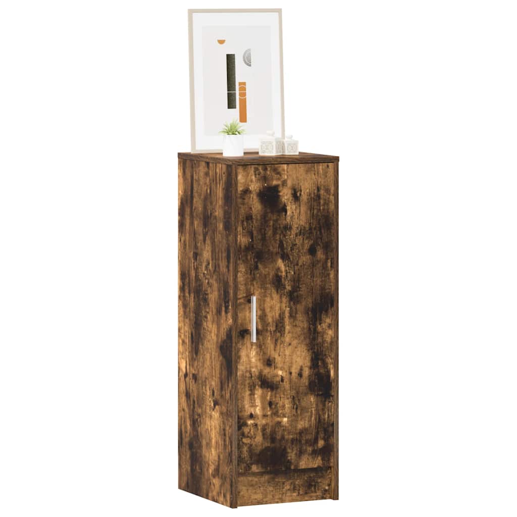 Skohylle røkt eik 32x35x92 cm konstruert tre