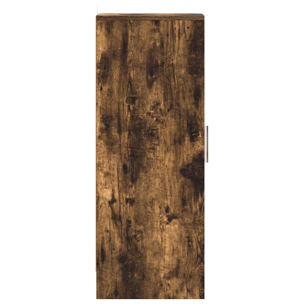 Skohylle røkt eik 32x35x92 cm konstruert tre