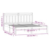 Sengeramme heltre furu 120x200 cm