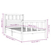Sengeramme 75x190 cm Small Single heltre