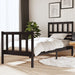 Sengeramme svart 75x190 cm Small Single heltre