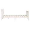 Sengeramme hvit 120x190 cm Small Double heltre