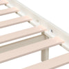 Sengeramme hvit 180x200 cm Super King heltre