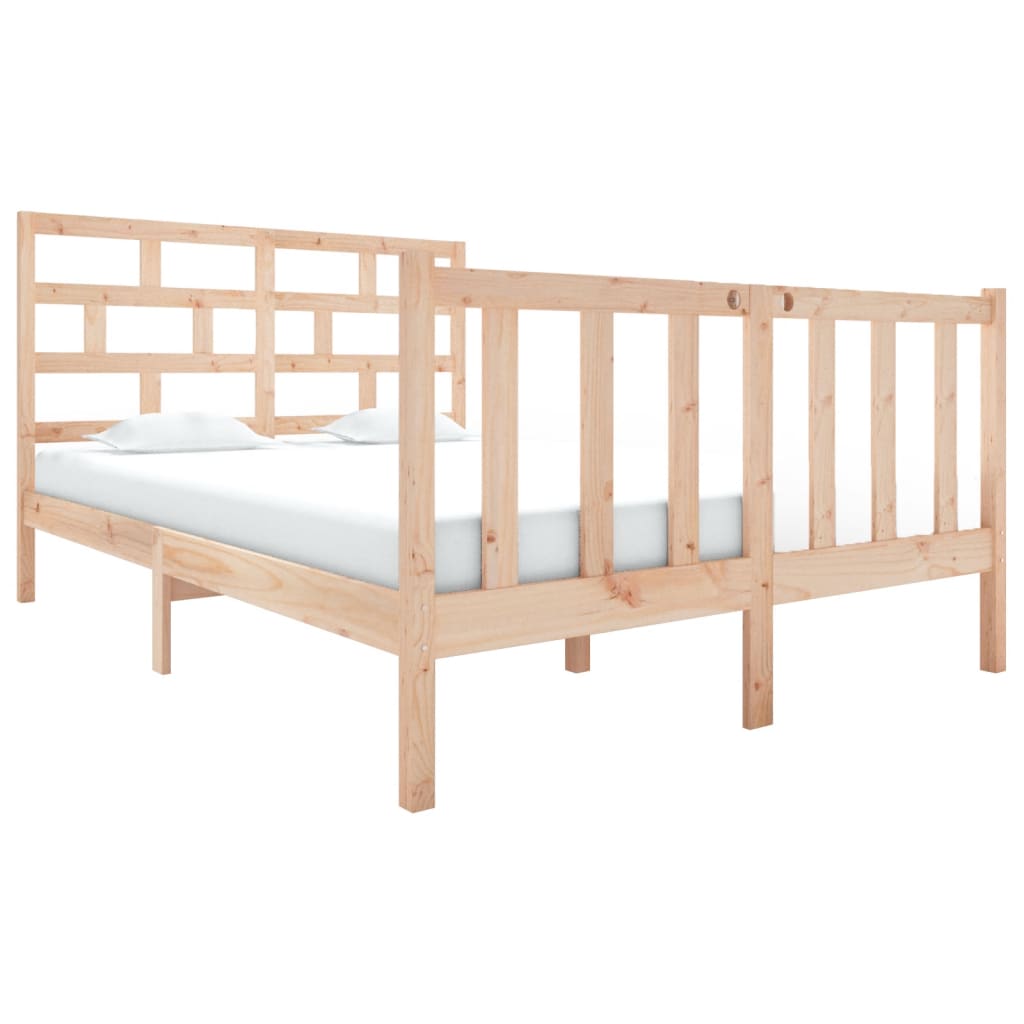 Sengeramme heltre furu 120x190 cm Small Double
