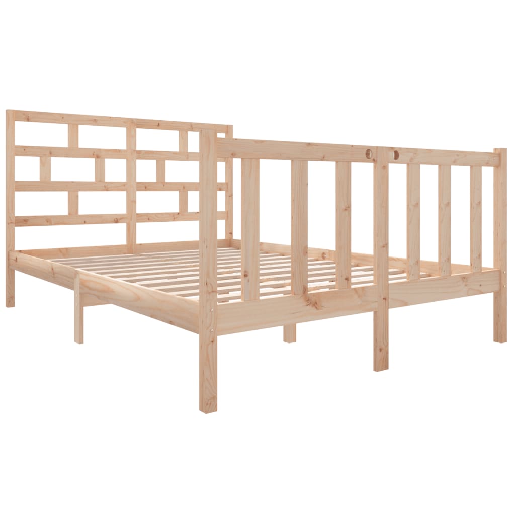 Sengeramme heltre furu 120x190 cm Small Double