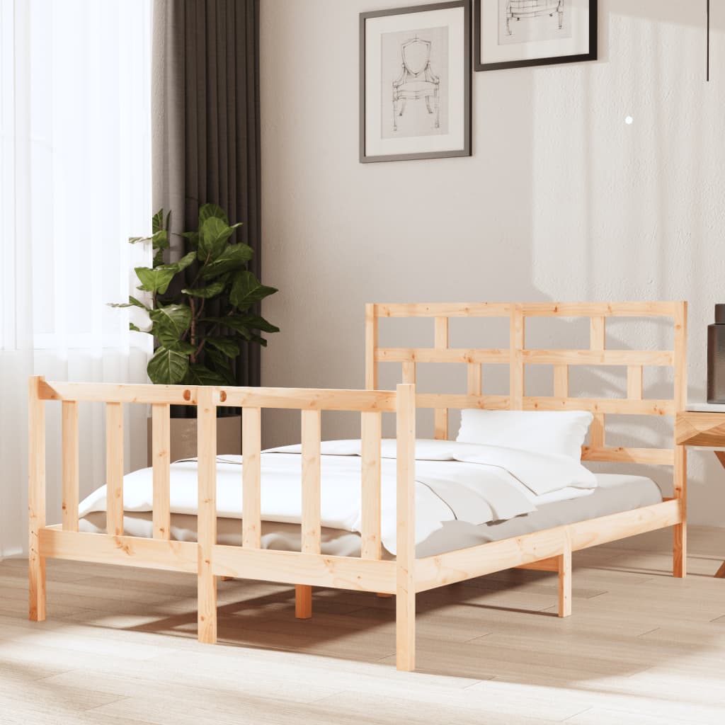 Sengeramme heltre furu 120x190 cm Small Double