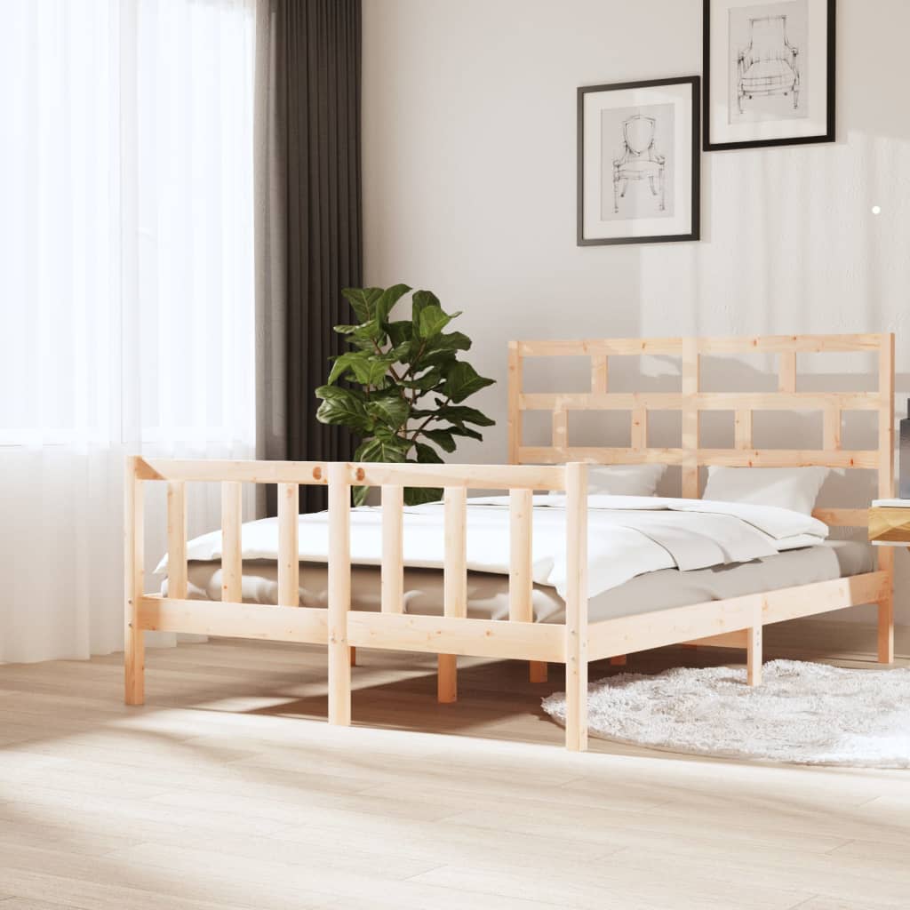Sengeramme heltre furu 160x200 cm
