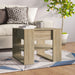 Salongbord sonoma eik 55,5x55x45 cm konstruert tre