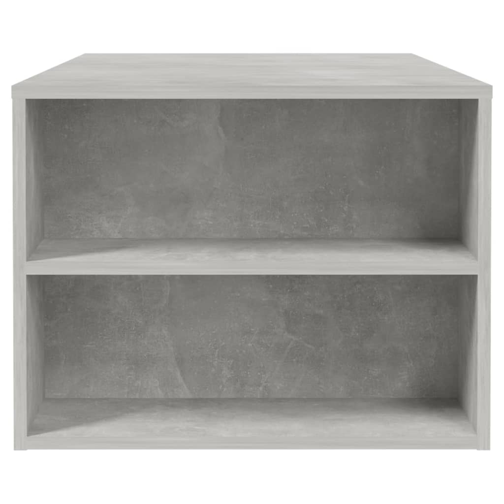 Salongbord betonggrå 102x55x42 cm konstruert tre