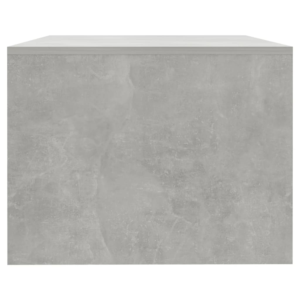 Salongbord betonggrå 102x55x42 cm konstruert tre