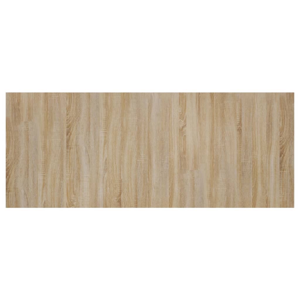 Sengegavl sonoma eik 200x1,5x80 cm konstruert tre
