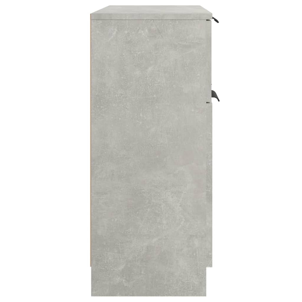Skjenk betonggrå 60x30x70 cm konstruert tre