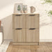 Skjenk sonoma eik 60x30x70 cm konstruert tre