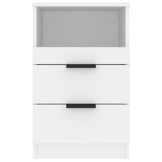 Nattbord hvit konstruert tre