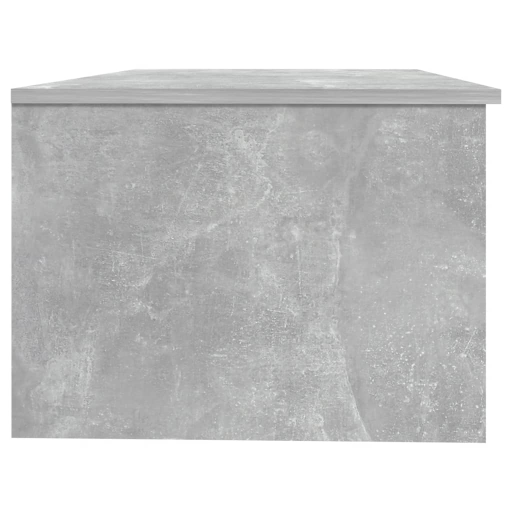 Salongbord betonggrå 102x50x36 cm konstruert tre