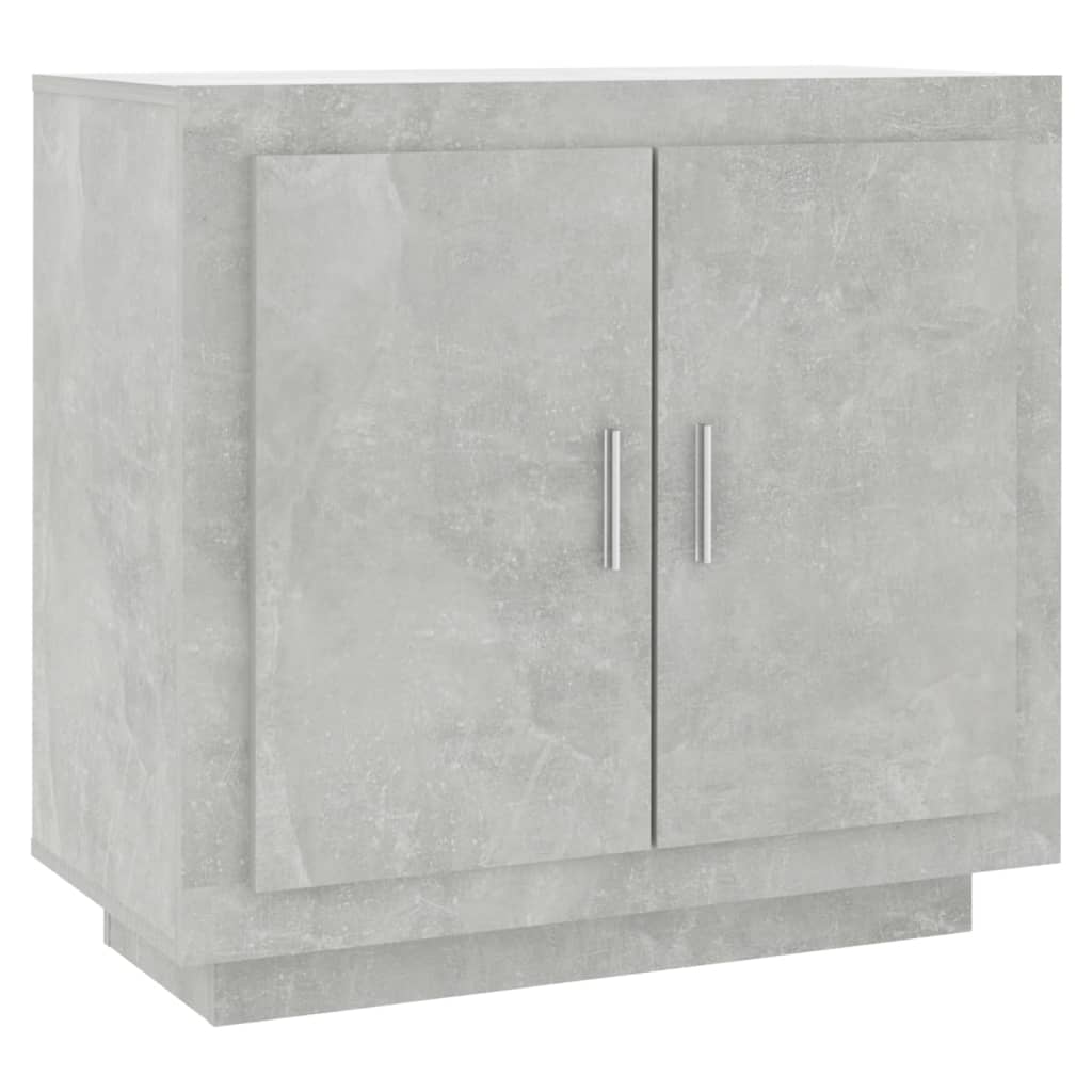 Skjenk betonggrå 80x40x75 cm konstruert tre