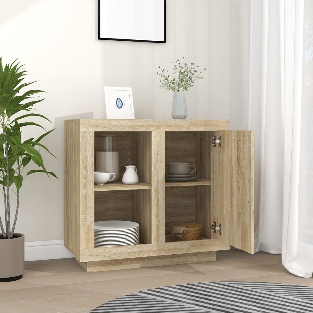 Skjenk sonoma eik 80x40x75 cm