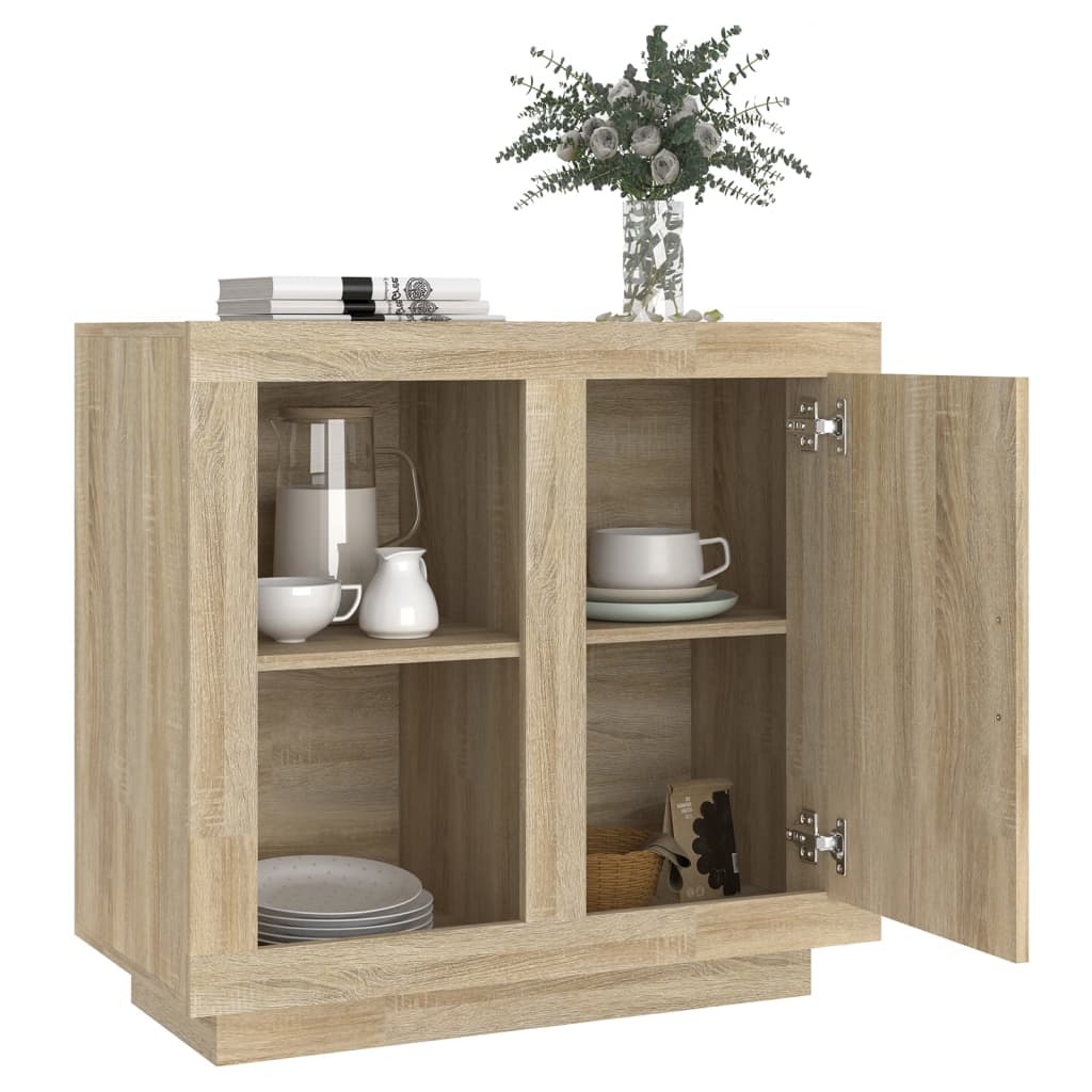 Skjenk sonoma eik 80x40x75 cm