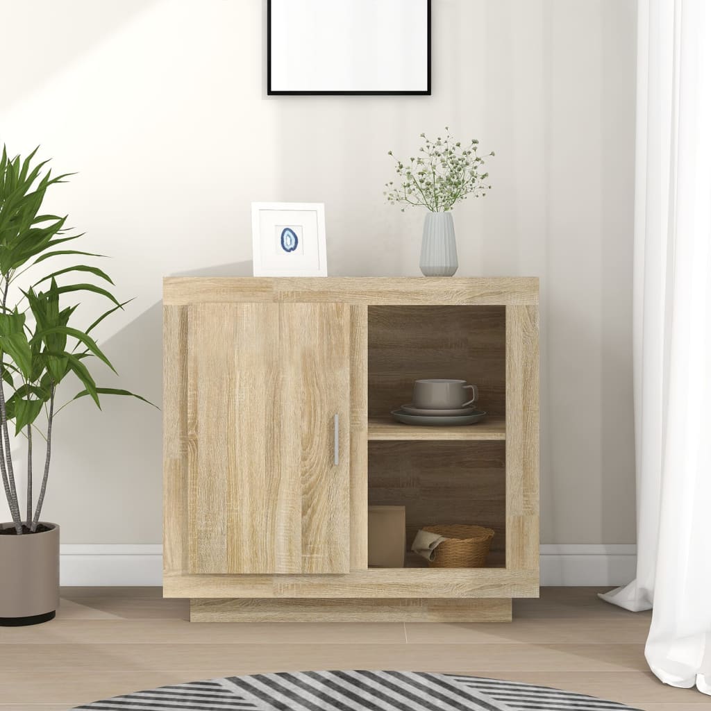Skjenk sonoma eik 80x40x75 cm