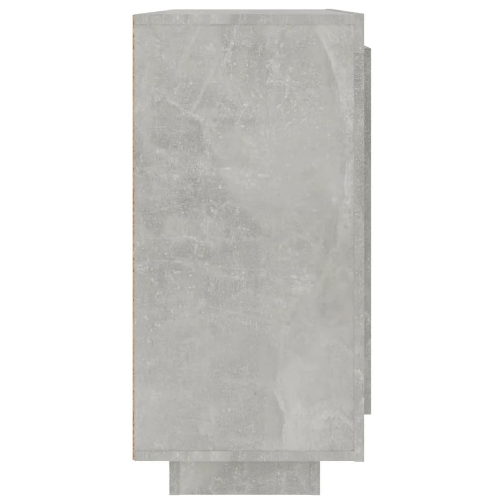 Skjenk betonggrå 92x35x75 cm konstruert tre