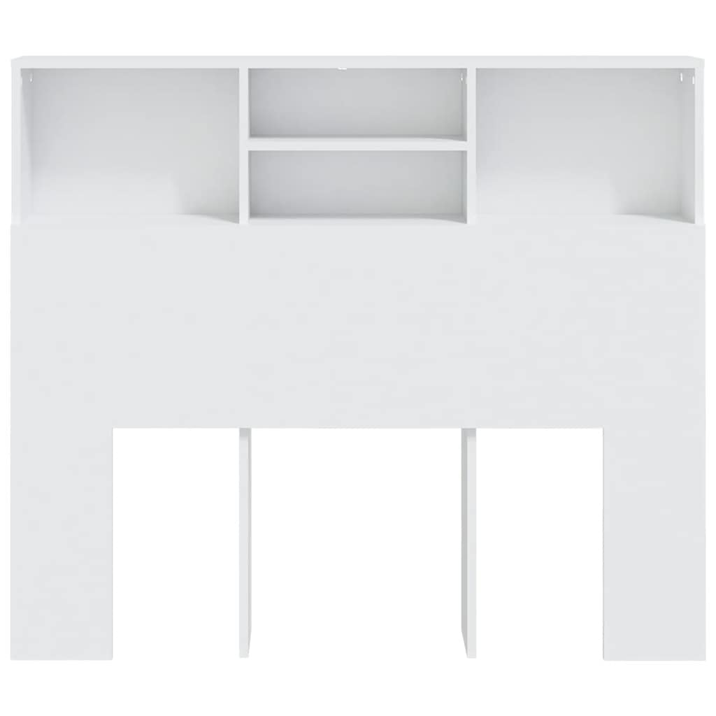 Sengegavlskap hvit 120x19x103,5 cm