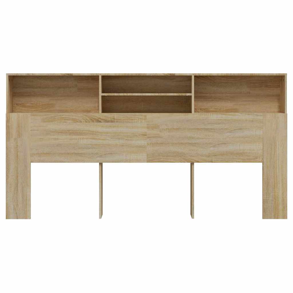 Sengegavlskap sonoma eik 200x19x103,5 cm