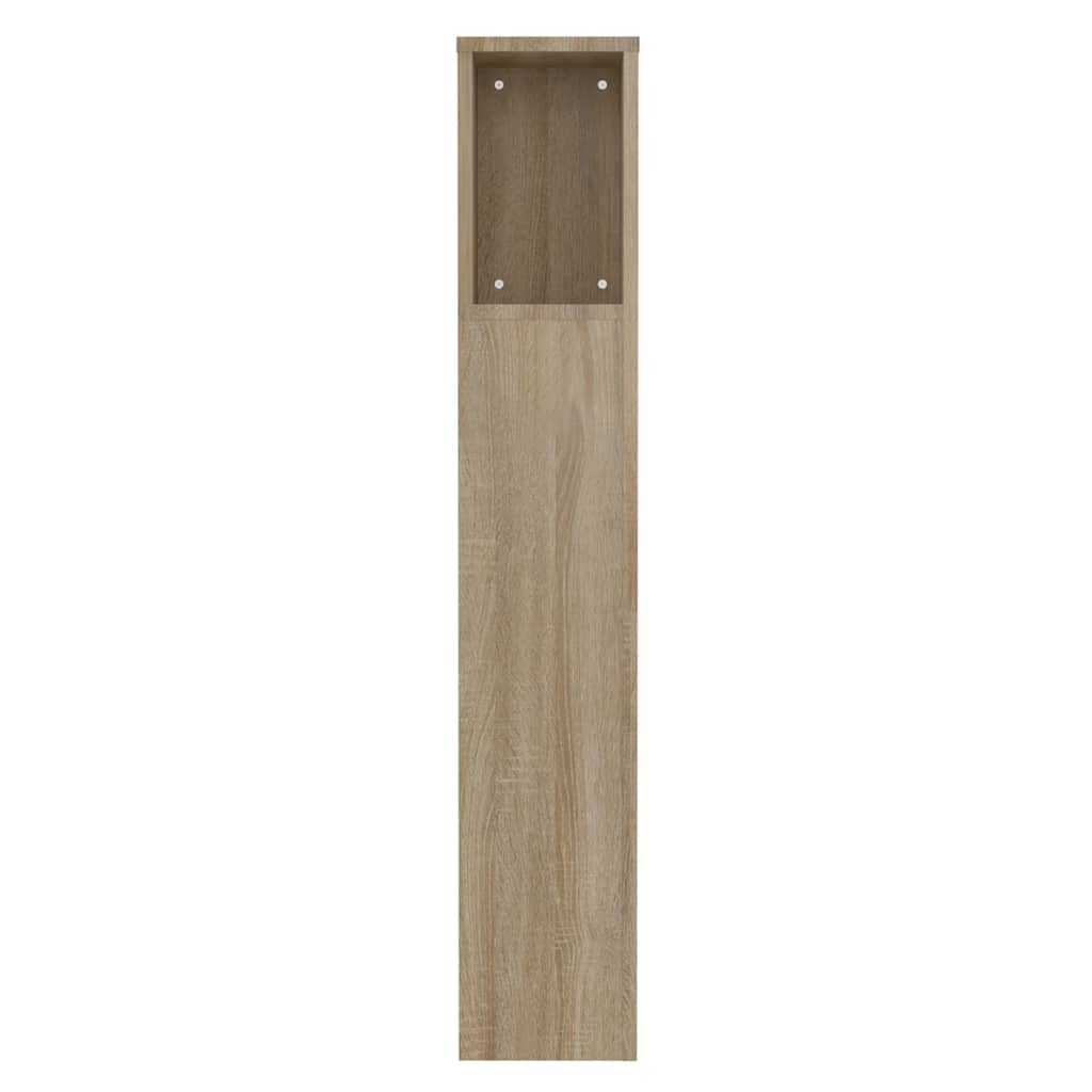 Sengegavlskap sonoma eik 100x18,5x102,5 cm