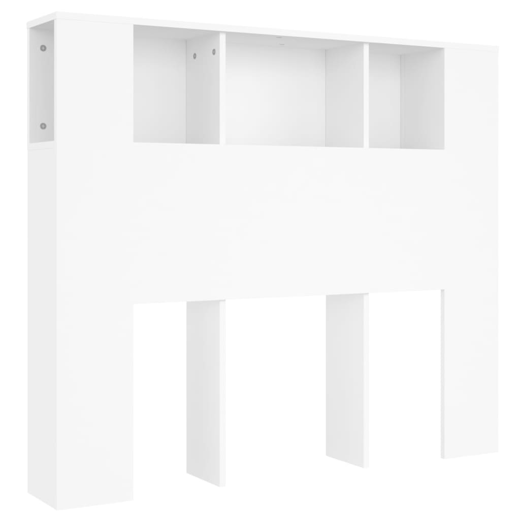 Sengegavlskap hvit 120x18,5x102,5 cm